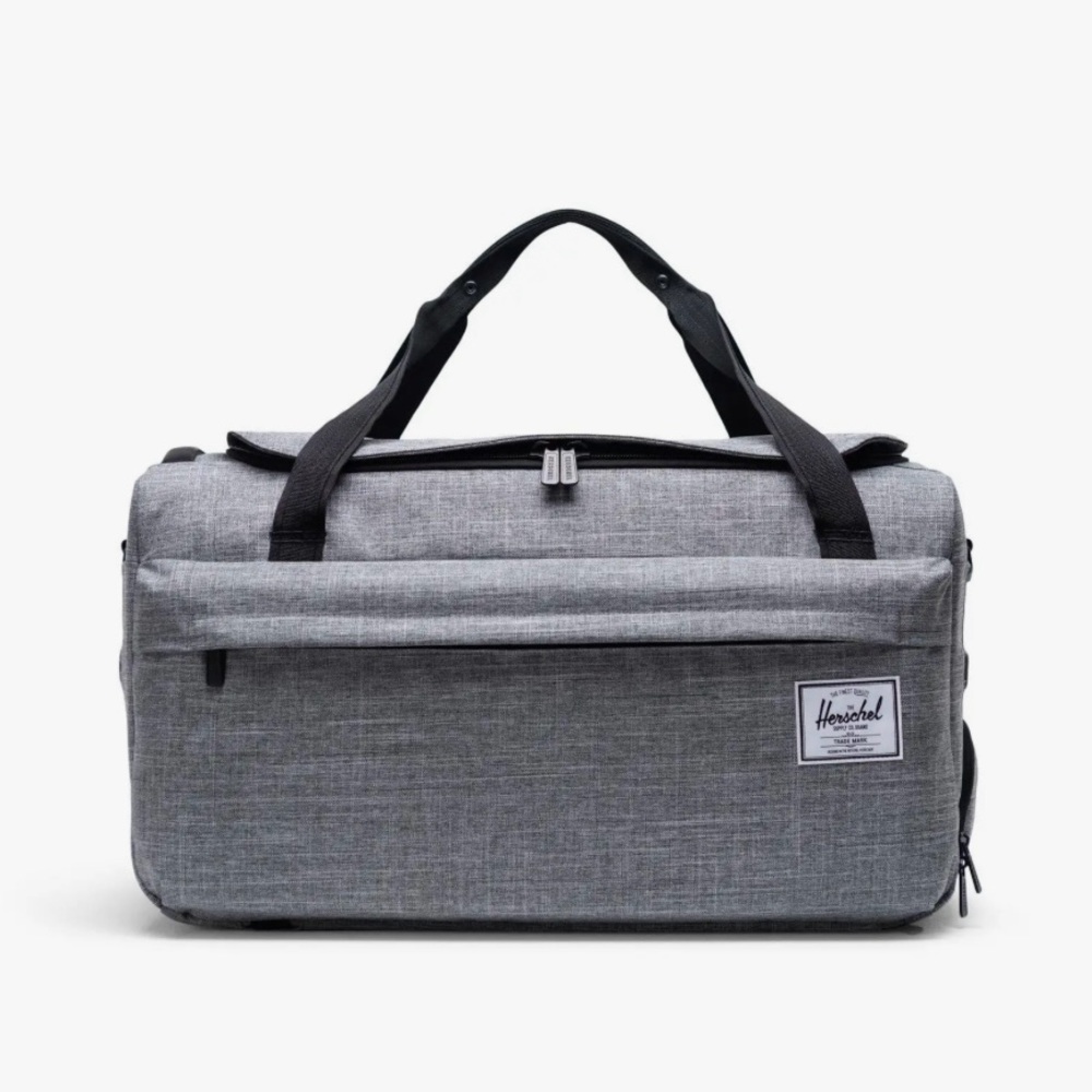 Herschel Supply Outfitter 50L Duffle Bag in Raven Crosshatch (Grey)